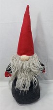 IKEA Vinterfint Gnome Standing Holiday Santa Red Grey Decoration Plush 14.5