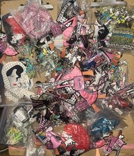 Lot Of 100 Random All Fashion Iron On Patches Appliqué Embroidered Sew On Sewing picture