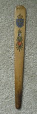 Vitnage Sweden Svenska Sater Sveride Hand Painted Large Letter Opener 13 1/4
