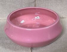 Vintage Haeger Pottery 616 Round Dusty Pink Planter Vase Centerpiece MCM USA picture