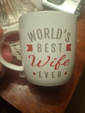 World's Best Wife Coffee Cup By Gifffted, triple Gifffted.. picture