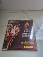 2017 Panini UEFA Women’s Euro Netherlands Official Figure Album Sealed picture
