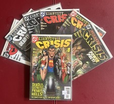 IDENTITY CRISIS #1-7 (DC, 2004) Complete Set 1st Print VF/NM Keys picture