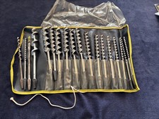 Vintage Stanley Russell Jennings Auger Set - 13 Pieces - Plus Extras picture