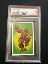 1979 Wimpy Super Heroes / Villains THE THING PSA 9 Marvel #3 Pop 14 none higher  picture