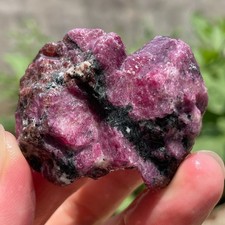 93g Natural Ruby Zoisite Quartz Crystal Rough Mineral Specimen Healing picture