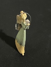 Angel Wings Of Prayer Spiritual Harvest Holding A Dove Christmas Ornament picture