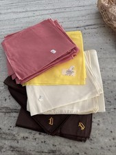 Bulk Lot 23 pc Vintage Permanent Press Napkins Craft Sew Estate sale 16x16 picture