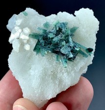258 CTs Indicolite Tourmaline With Albite specimen from Afghanistan picture
