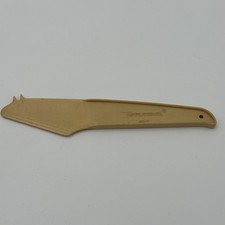 Vintage Tupperware Cheese Knife Slicer Spreader Harvest Gold #1223 picture