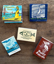 Vintage San Francisco Seafood Restaurant Matchbox Lot 5 Fisherman’s Wharf picture