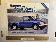Vintage 1999 Ford Ranger 4x2 XLT 2.5L Flareside Plus Group Sales Brochure picture