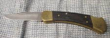 Vintage Buck 110 USA Folding Hunter Lockback Pocket Knife picture