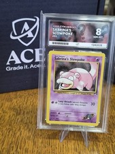 2000 Pokémon Gym Heroes Sabrina's Slowpoke (#95) Pop 2 Ace Grade 2 Mint picture