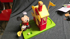 Vintage 1990s Disney Mickey Mouse Golf Windmill Gumball Machine - Works picture