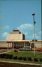 Dayton OH Ohio JM Cox Municipal Airport c1950-60s Vintage Postcard picture