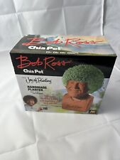 Happy Little Pottery Planter Desk Seed Chia Pet: Bob Ross Joy Of Painting picture