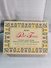 Vintage Avon Petit Fours 8 Special Guests Soap with 