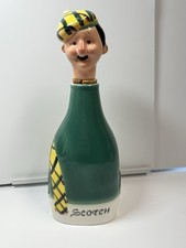 Vintage Ceramic Scotsman Scotch Musical Decanter picture