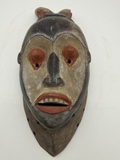 Antique handmade Wooden African Tribal Face Mask Made in GHANA Art picture