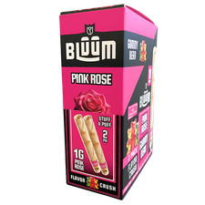 BLUUM Pink Rose Gummy Bear Wild Flower Rolls 2 Per Pack 10ct Display picture