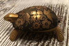 **RARE -Vintage BOJ Eibar Espana Spain JEWELRY HOLDER Damascene*see Description picture