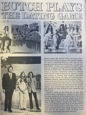 1972 Vintage Magazine Article Actor Butch Patrick Plays The Dating Game picture