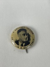 1936 A GALLANT LEADER FRANKLIN D ROOSEVELT Portrait 3/4