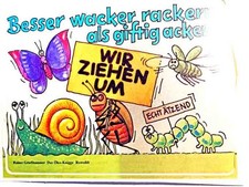 Sticker field poison diversity Rowohlt collector approx. 11.5 x 8.5 cm advertising picture