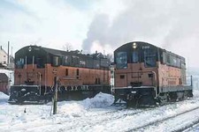 MILW 706 and 709 (both F-M H12-44s) on Beer Line, Milwaukee, WI 8 x 10 Photo picture