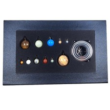 Eaglemoss Build the Solar System Orrery Semi-Precious Gemstone Planets Special picture
