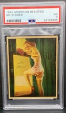 1944 Gum Inc American Beauties R-59 NO STARES PSA 3 VG picture
