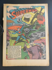 Action Comics #48 ( Golden Age Superman WWII  DC) 1942 Coverless picture