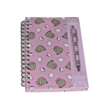 Pusheen Tea Time Spiral Notebook & Pen Set With Free Sticker Sheet Brand New picture