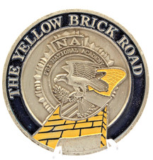 FBI National Academy The Yellow Brick Road Challenge Coin 2.0