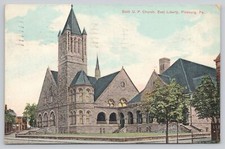 Postcard Sixth U. P. Church East Liberty Pittsburgh Pennsylania ca.1910 picture