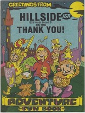 IGA STORE ADVENTURE FUN BOOK GIVEAWAY PROMO PROMOTIONAL 1972 PUZZLES GAMES COLOR picture
