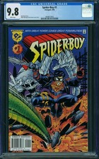 Spider-Boy 1 CGC 9.8 NM-MT WP 1st Spider-Boy Amalgam DC Marvel 1996 picture