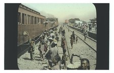 China Railway Station Platform Standard Postcard picture