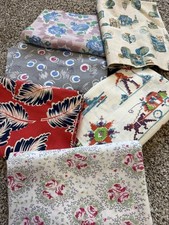 Feed Sacks, SIX (6) Full, Great Variety picture