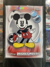 2026 Topps Chrome Disney #50 Mickey Mouse Pearl Refractor /30 Disney Goat  picture