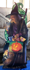 Nestle Halloween Scary Witch Video Grocery Store Standee Sign Display Advertise picture