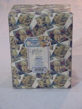NIB Vtg Cherished Teddies Crystal Hang On Wonderful Ride Figurine 589942,1999 rr picture
