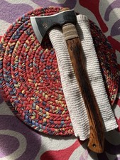 Handmade Acacia Wood Tomahawk picture