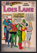 Superman's Girlfriend Lois Lane #29 (DC 1961) Batman, Aquaman kiss cover picture