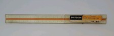 Vintage Dietzgen 1667BG 12” Plastic Triangular Scale Ruler Engineer Drafting picture