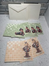 Vintage M J Hummel Stationary 10 pcs Goebel FOLDED Note CARDS w 13 Envelopes picture