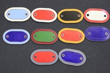 Lot of (10) US WWII Army Airborne Paratrooper Jump Wing Enameled Roundels picture