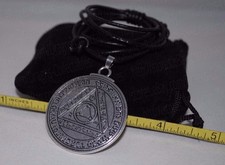 Sixth Pentacle of the Sun Seal of King Solomon Talisman Pendant Charm Necklace picture