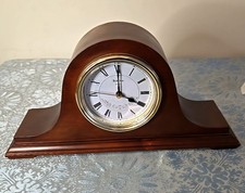 Vintage Bulova B1929 Mantle clock Walnut Finish -TESTED DOES NOT WORK picture